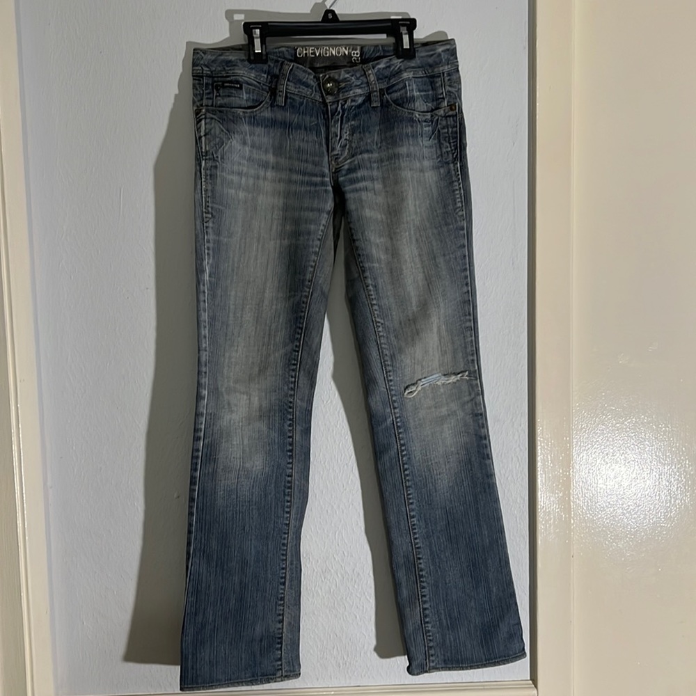 Chevignon 28” jeans. Good condition.
